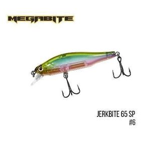 Воблер Megabite  Jerkbite 65 SP (65 mm, 5.9 g, 1.0 m) (6)