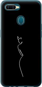 Чехол на Oppo A12 Силуэт1 "4590u-2557-17620"