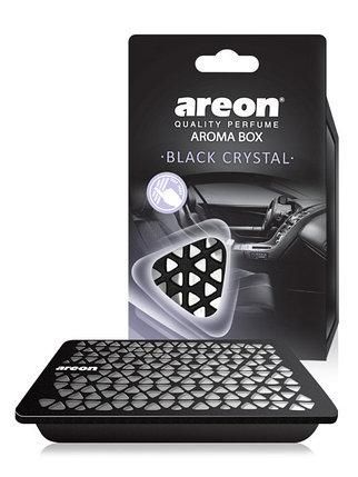 Ароматизатор AREON Aroma Box Черный кристалл под сидение банка (под сидение)