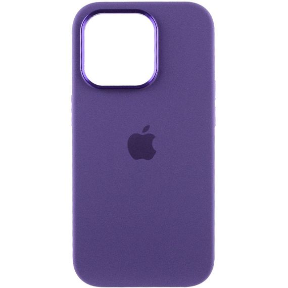 Чохол Silicone Case Metal Buttons (AA) для Apple iPhone 14 Pro Max (6.7") | Зображення 1