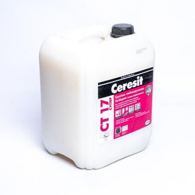 Ґрунтовка глибокопроникна Ceresit CT 17 Super, безбарвна, 5 л