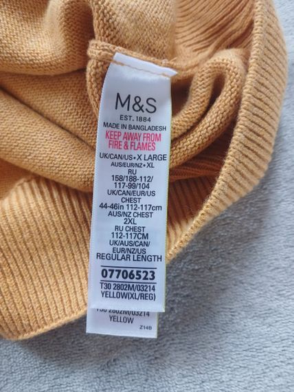 Мужской джемпер Marks & Spencer | Зображення 2