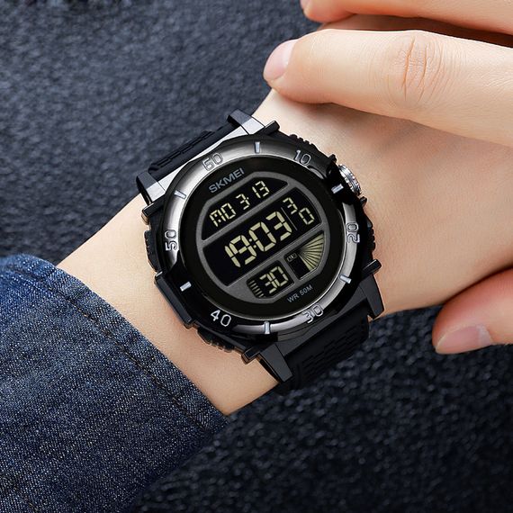 Годинник S2kmei 2099BKBK Black-Black | Зображення 3