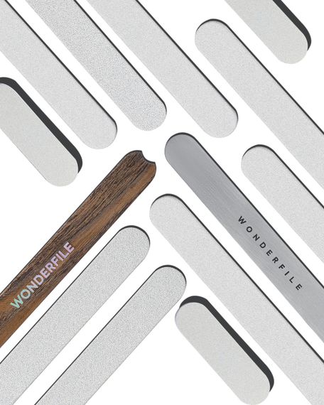 Тонкі змінні файли 150 гріт на клейовій основі для основи Wonderfile 50шт | Зображення 4