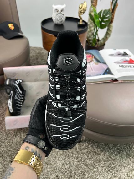 Кросівки Air Max Plus TN Lace Toggle White Black , В'єтнам | Зображення 7