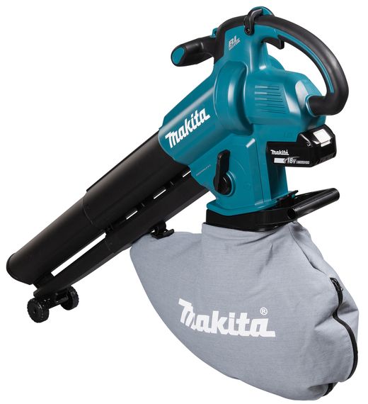 Повітродув-пилосос акумуляторний Makita DUB187Z (64 м/с, 4.2 м3/хв, BL, LXT, без акумуляторів та зарядного пристрою) | Зображення 4