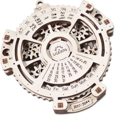 Конструктор Ugears механічний 3D Навігатор дат 2.0 (70218) | Зображення 3