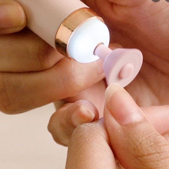 Машинка для снятия гель лака Flawless Salon Nails розовый | Фрезер для UX-882 маникюра оригинал | Зображення 6