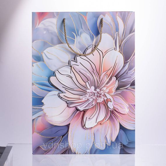 Набор подарочных пакетов из бумаги 12 (шт) картонные красивые пакеты для подарков 30×12×42 (см) HP-10359-10 | Зображення 5