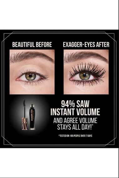 Тушь для ресниц Charlotte Tilbury Exagger-Eyes Volume Mascara Travel - Black (4 ml) | Зображення 1