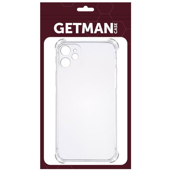 TPU чохол GETMAN Ease logo посилені кути для Apple iPhone 11 (6.1") | Зображення 1