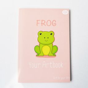 Блокнот 4Profi Artbook frog 48 листов  формат А5 902316