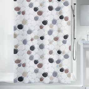 Шторка для ванної та душу Spirella Dido 180x200 см, водовідштовхувальна PEVA, 10.14429