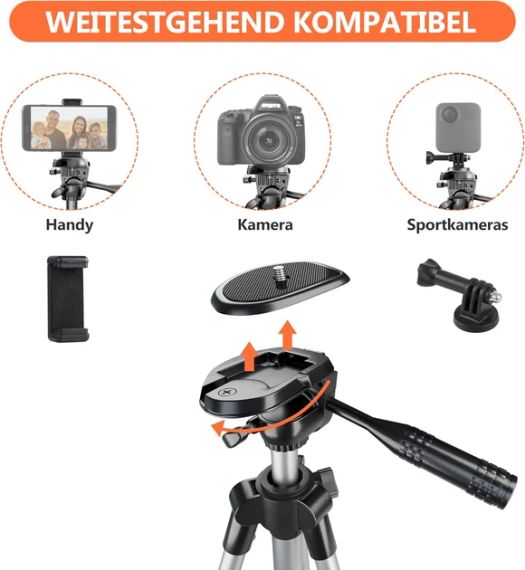 Штатив Polarduck 3-в-1 для смартфона з Bluetooth-пультом — штатив, монопод і селфі-палиця | Зображення 1
