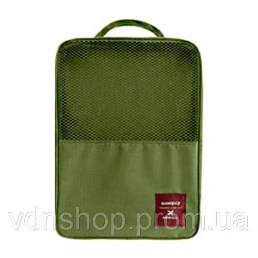 Органайзер для взуття дорожній сумка Monopoly Travel Series. Колір: зелений XE-13 | Зображення 2