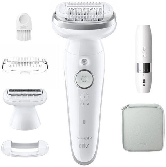 Епілятор Braun Silk Epil 9 SES-9-341 білий | Зображення 1