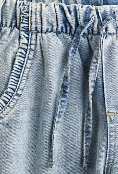 Дитячі джинсові джогери для дівчинки H&M 104 см Блакитні (25122201C) | Зображення 1