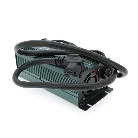 Зарядное устройство для аккумуляторов LiFePo4 24V (29,2V),8S,20A, штекер Triangle plug (T-tipe/C13/IEC). 173*90*60mm | Зображення 3