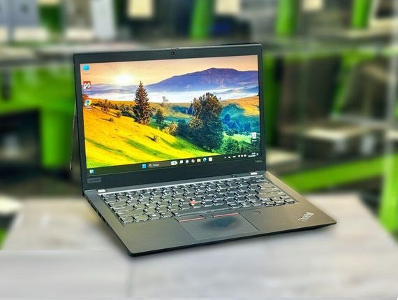 Ультрабук Б-класс Lenovo ThinkPad T495s / 14" (1920x1080) IPS / AMD Ryzen 7 PRO 3700U (4 (8) ядра по 2.3 - 4.0 GHz) / 16 GB DDR4 / 256 GB SSD M.2 / AMD Radeon Vega 10 Graphics / WebCam / Win 11 Pro б/у | Зображення 2