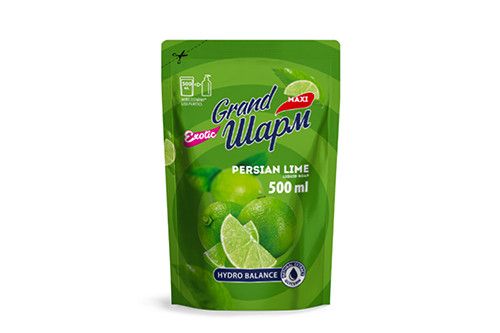 Мило туалетне рідке Grand Шарм Перський лайм 500 мл (доюпак) 0835801