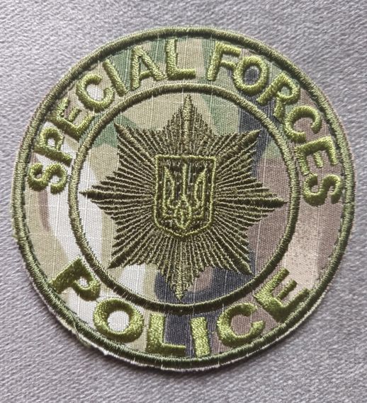 Шеврон POLICE SPECIAL FORCES (мультікам)