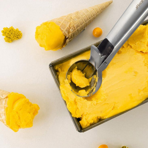 Ложка для морозива 18,5 * 5см з нержавіючої сталі KAMILLE 8859 | Зображення 4