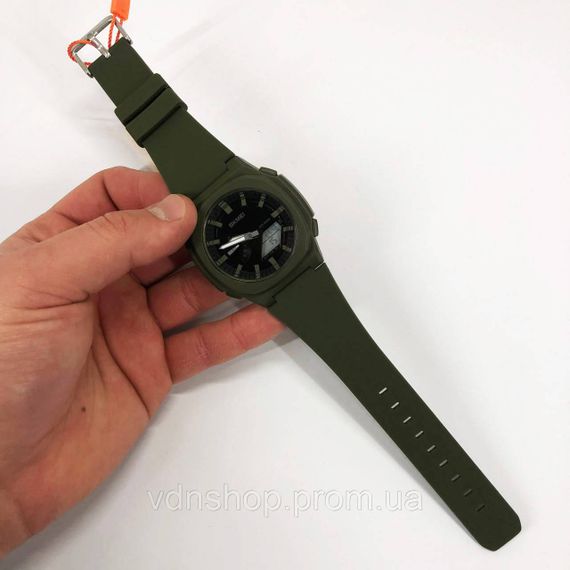 Водонепроникні годинники для риболовлі SKMEI 2091AGWT, Якісні чоловічі тактичні годинники RF-97 | Зображення 7