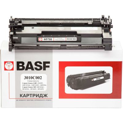 Картридж BASF Canon 057H, 3010C002 Black, without chip (BASF-KT-CRG057H-WOC) | Зображення 1