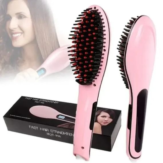 Електричний гребінець-випрямляч HAIRSTRAIGHTENER HQT-906 | Зображення 1