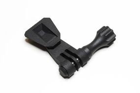 Адаптер для кріплення камер GoPro на ріг (маунт) з розʼємом dovetail колір чорний