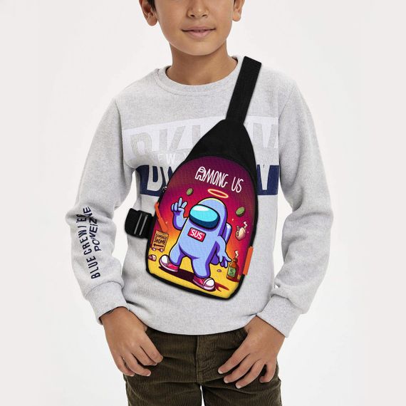 Сумка через плечо детская Among Us 29х17 см сумка слинг для мальчика (02040)