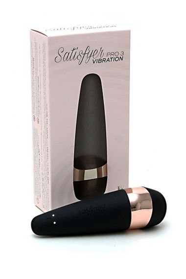 Вакуумний вібростимулятор Satisfyer Pro 3 Vibration | Зображення 1