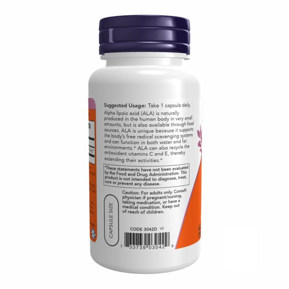 Alpha Lipoic Acid 250 mg - 60 vcaps | Зображення 2
