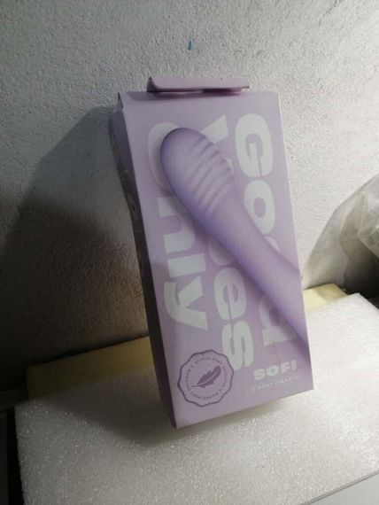 Вібратор Good Vibes Only - SOFI G-Spot Vibrator Soft Silicone - Purple (м'ята упаковка!!!) Sex Aura | Зображення 1