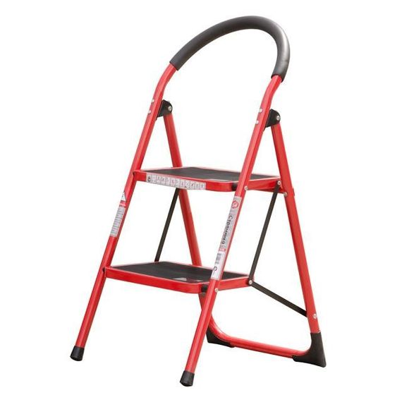 Стрем’янка 2 сходинки, висота 0,89 м INTERTOOL LT-0036 | Зображення 1