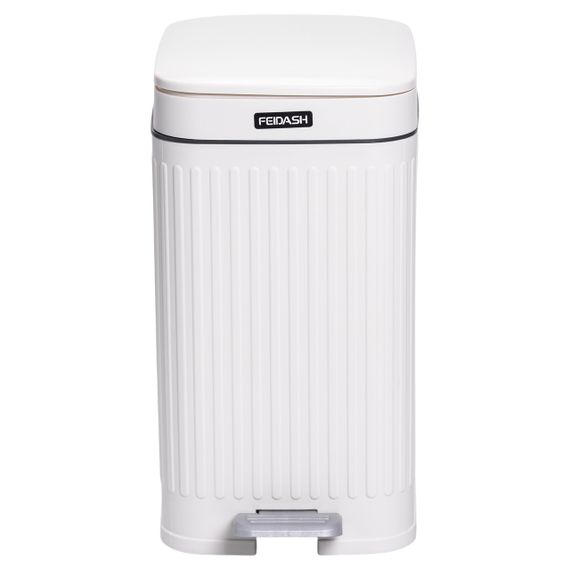Відро для сміття з педаллю 5л відро для сміття з кришкою і педаллю Білий HP-45-11BE | Зображення 1