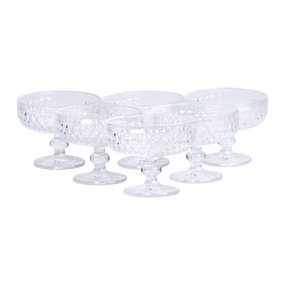 Набор креманок на ножке 6 шт 300 мл стеклянные HP-19-106