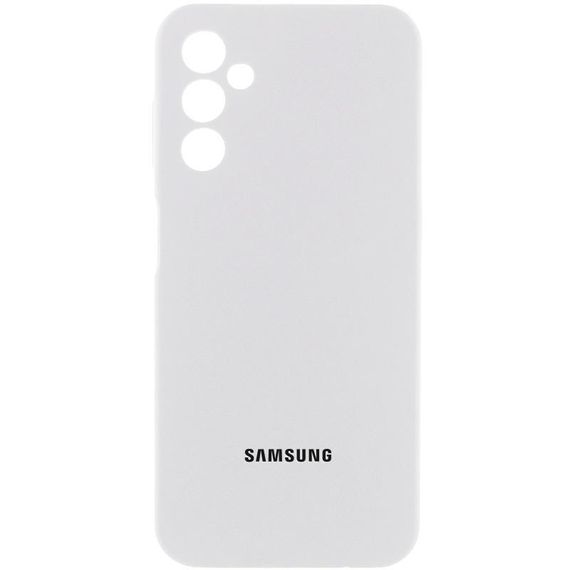 Чохол Silicone Cover Lakshmi Full Camera (AAA) with Logo для Samsung Galaxy A25 5G Білий / White