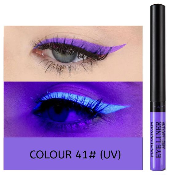 Кольорова водостійка підводка для очей HANDAIYAN Eyeliner Long Lasting Professional колір №41