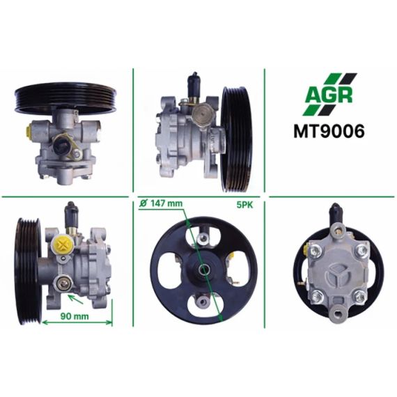Насос ГУР новый MITSUBISHI LANCER (CS_W) 03-08, LANCER (CS_A) 03-