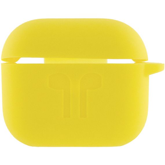 Силіконовий футляр для навушників AirPods 3 Жовтий/Neon Yellow | Зображення 1
