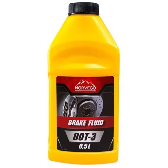 Гальмівна рідина DOT 3 Norvego 0,5л