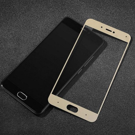 Full Cover защитное стекло для Xiaomi Mi5c - Gold