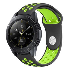 Спортивный ремешок Primo Perfor Sport для часов Samsung Galaxy Watch 42 mm (SM-R810) - Black&Green