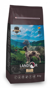 Сухий корм Landor (Ландор) Аdult ALL Вreed LAMB & RICE 15кг для дорослих собак з ягням та рисом