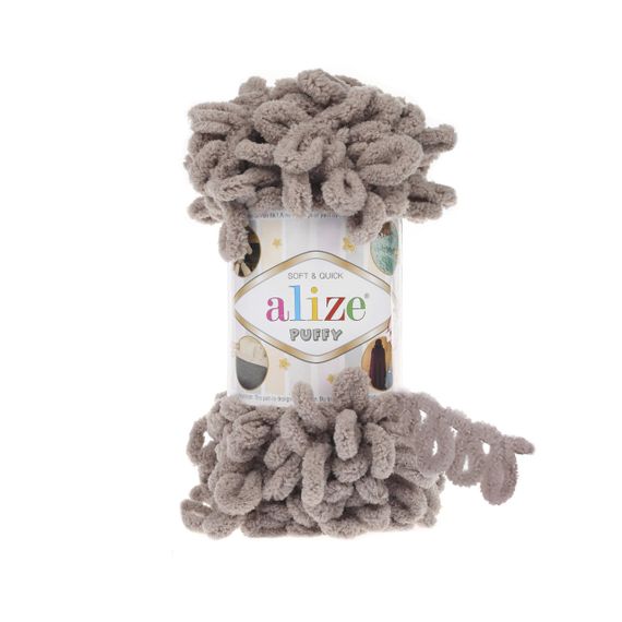 Пряжа Alize Puffy 268 алізе пуффі плюшева