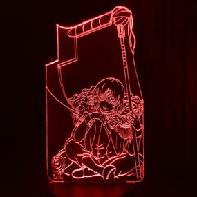 Акриловый светильник-ночник Джузо Сузуя красный tty-n001404