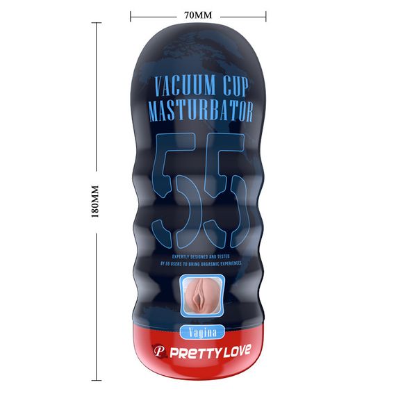Мастурбатор - Pretty Love Vacuum Cup Masturbator Vagina sexstyle | Зображення 3