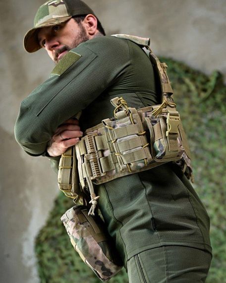 Плитоноска 4 точки быстрый сброс ONYX  Single sword мультикам ПП7560 | Зображення 7