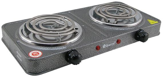 Настольная электроплита Domotec MS-5802 на 2 конфорки | Зображення 2